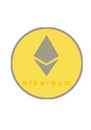 Cripto currency, Ethereum Crypto on Mobile.Bitcoin currency.