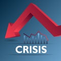 Crisis concept Royalty Free Stock Photo