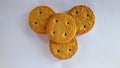 Crisp biscuits, toddler`s complementary food