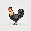 Crisp And Minimalistic Chicken Outline Icon For Ux ui Design