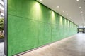 Crisp and Modern Green Concrete Wall Background Royalty Free Stock Photo