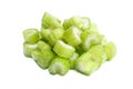 Crisp sliced celery Royalty Free Stock Photo