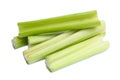 Crisp sliced celery Royalty Free Stock Photo