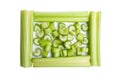 Crisp sliced celery Royalty Free Stock Photo