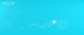 Creative abstract ultra wide space background