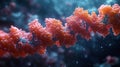 Crispr array assembly in bacteria integrating foreign Dna for adaptive immunity