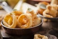 Crispy calamari rings Royalty Free Stock Photo