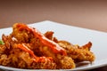 Crispy chicken strips Royalty Free Stock Photo