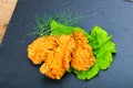 Crispy chicken wings Royalty Free Stock Photo