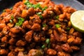 Crispy Corn Masala or chatpata corn or makka Royalty Free Stock Photo