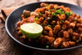 Crispy Corn Masala or chatpata corn or makka