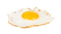 Crispy fried chicken egg isolated Royalty Free Stock Photo