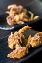 Crispy fried soft shell crab Royalty Free Stock Photo