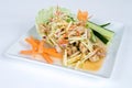 Crispy fried tofu salad Royalty Free Stock Photo