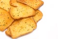 Crispy garlic bread Royalty Free Stock Photo