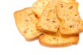 Crispy garlic bread Royalty Free Stock Photo