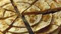 Crispy, Golden Brown Quesadilla Slices Ready to Eat