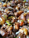 Crispy Pork Sisig Royalty Free Stock Photo
