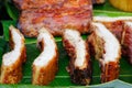 Crispy Roasted Pork Belly Royalty Free Stock Photo