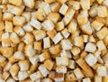Crispy salted crackers Royalty Free Stock Photo