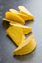 Crispy taco shells Royalty Free Stock Photo