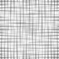 Criss texture. Hatch cross seamless pattern. Linen background. Abstract rondom line. Intersecting lines. Grid cross criss fabric.
