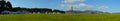 Crissy Field and Golden Gate panorama Royalty Free Stock Photo