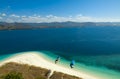 Cristal Clear Water lagoone 17 Islands Riung Flores Indonesia Royalty Free Stock Photo