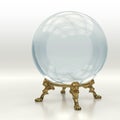 Cristal magic ball Royalty Free Stock Photo