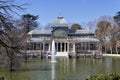 Cristal Palace in the Retiro Park, Madrid Royalty Free Stock Photo