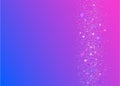 Cristal Tinsel. Digital Foil. Violet Shiny Background. Disco Pri Royalty Free Stock Photo
