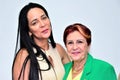 Cristiane Freitas, wife of former minister Tarcisio Freitas with state deputy Edna Macedo