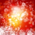 Cristmas background with lights Royalty Free Stock Photo