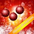 Cristmas background with lights Royalty Free Stock Photo