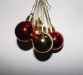 Cristmas ball on white background Royalty Free Stock Photo