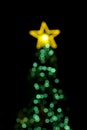 Cristmas bokeh abstract light background Royalty Free Stock Photo