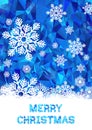 Cristmas greeting card vector template