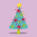 cristmast decor tree decor2 07 Royalty Free Stock Photo