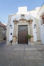 Cristo de la Veracruz Hermitage. Jerez de los Caballeros, Spain Royalty Free Stock Photo