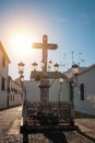Cristo de los Faroles at Plaza de Capuchinos Square - Cordoba, Andalusia, Spain Royalty Free Stock Photo