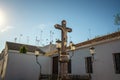 Cristo de los Faroles at Plaza de Capuchinos Square - Cordoba, Andalusia, Spain Royalty Free Stock Photo