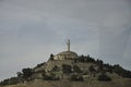 Cristo del Otero Monument from Palencia in Spain Royalty Free Stock Photo