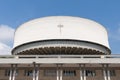 The Cristo Re cathedral in Europa square, La spezia. Italy