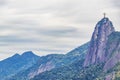 Cristo Redentor on the Corcovado mountain Rio de Janeiro Brazil Royalty Free Stock Photo