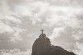 Cristo Redentor on the Corcovado mountain Rio de Janeiro Brazil Royalty Free Stock Photo