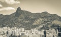 Cristo Redentor on the Corcovado mountain Rio de Janeiro Brazil Royalty Free Stock Photo