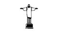 Cristo redentor icon animation