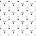 Cristo redentor pattern vector seamless