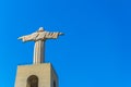 The Cristo Rei monument of Jesus Christ in Lisbon, Portugal Royalty Free Stock Photo