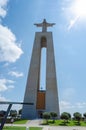 The Cristo Rei monument of Jesus Christ in Lisbon